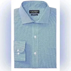 Men’s Ralph Lauren Check print dress shirt! New with tags! Slim fit